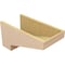 Ekena Millwork 12"W x 24"D x 12"H Wide Clemmons Rough Cedar Woodgrain TimberThane Corbel, Primed Tan CORUR12X24X12CLERCPR - alternate 6